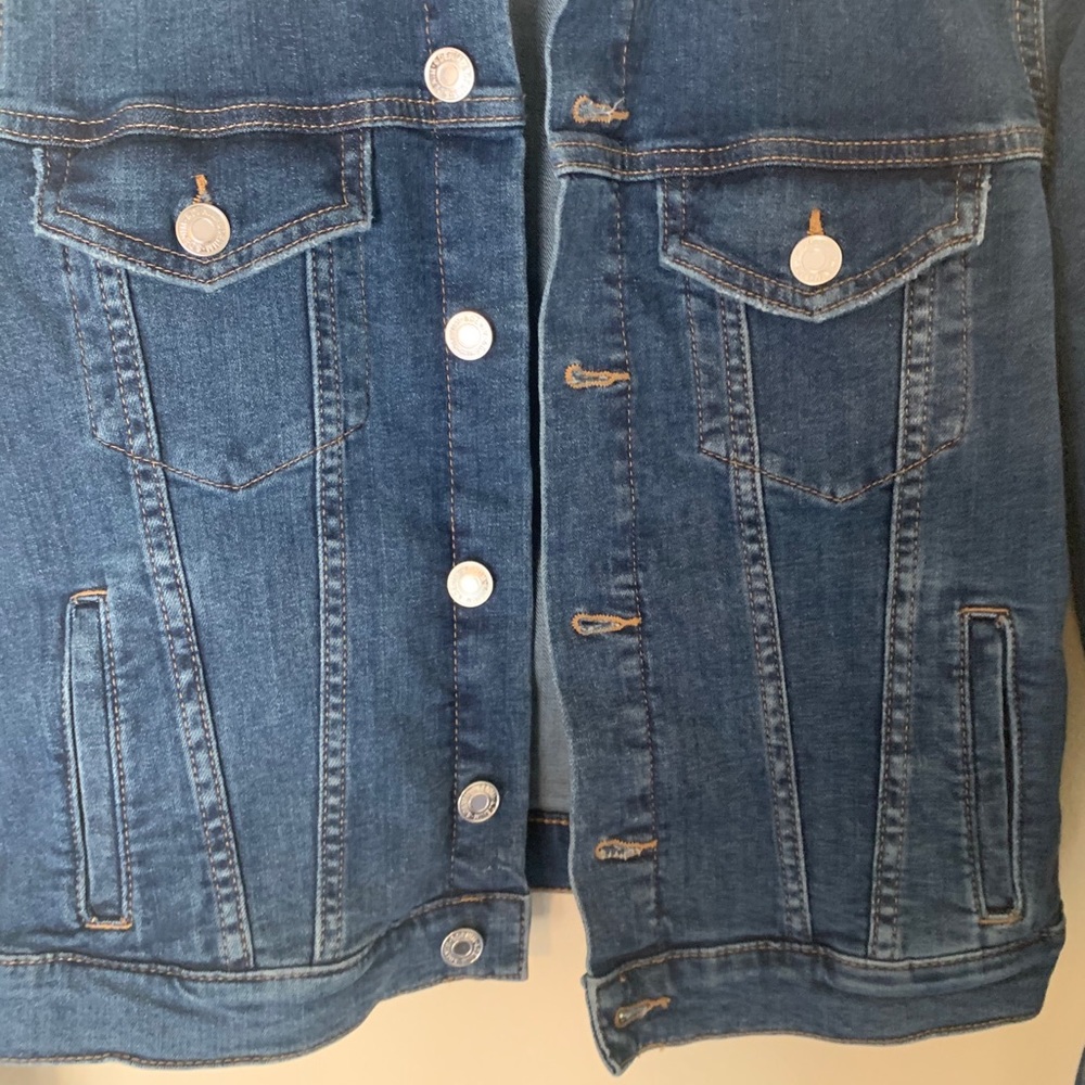 H&M Denim Jean Jacket 4 - Picture 3 of 7